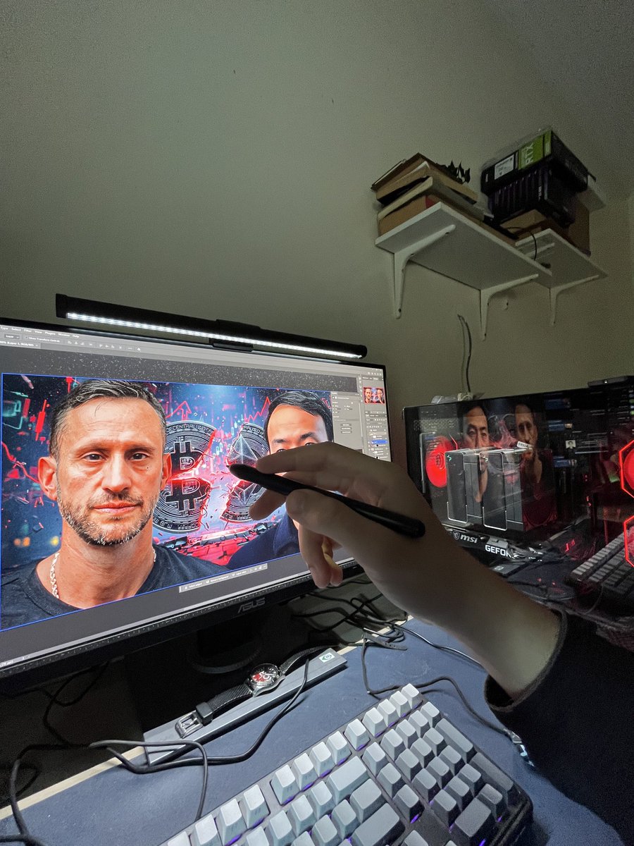 HoussamDesigner's tweet image. Morning work!