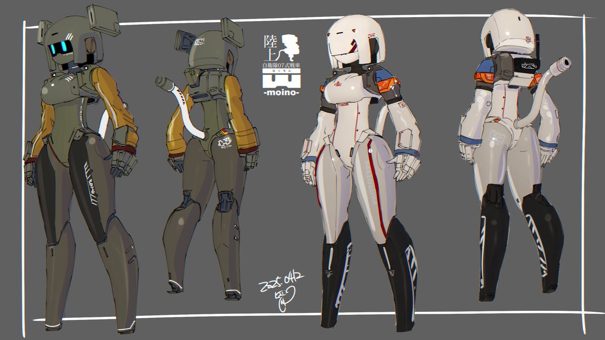 moi_moi7's tweet image. マルチバースなっちん
パワードスーツタイプ