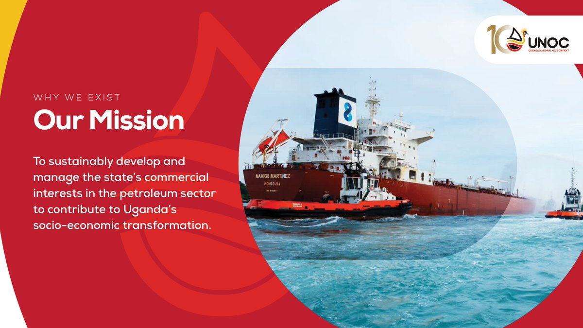 Every day, each one of us at UNOC plays an important role in delivering on our mission. It is a daily reminder that the work we do directly contributes to Uganda's transformation and it's important we leave a legacy we can all be proud of.