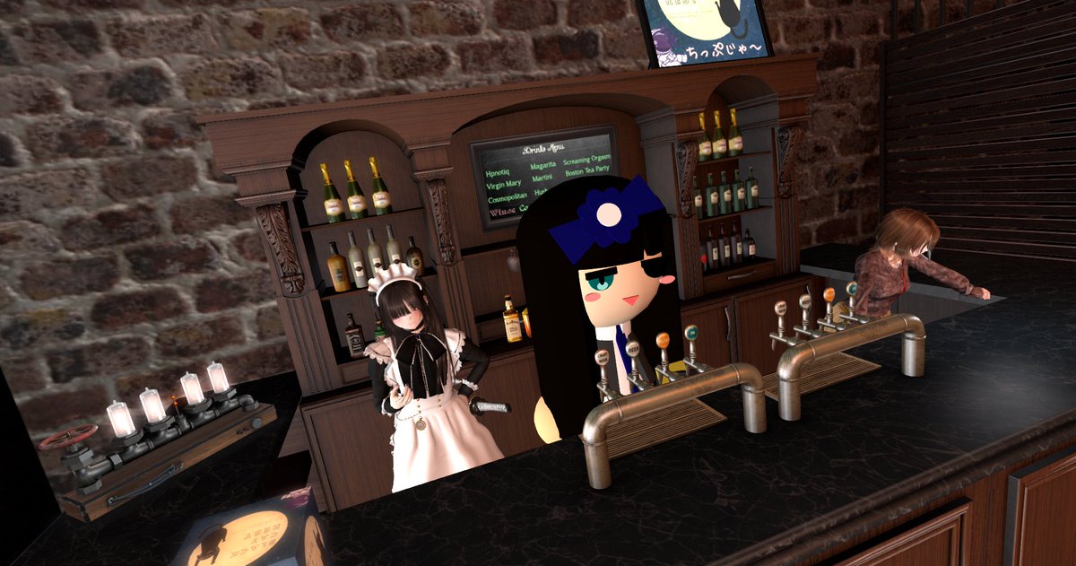 おわかりいただけただろうか…？
本来1人のはず梅くんが、2人、映り込んでることに…。