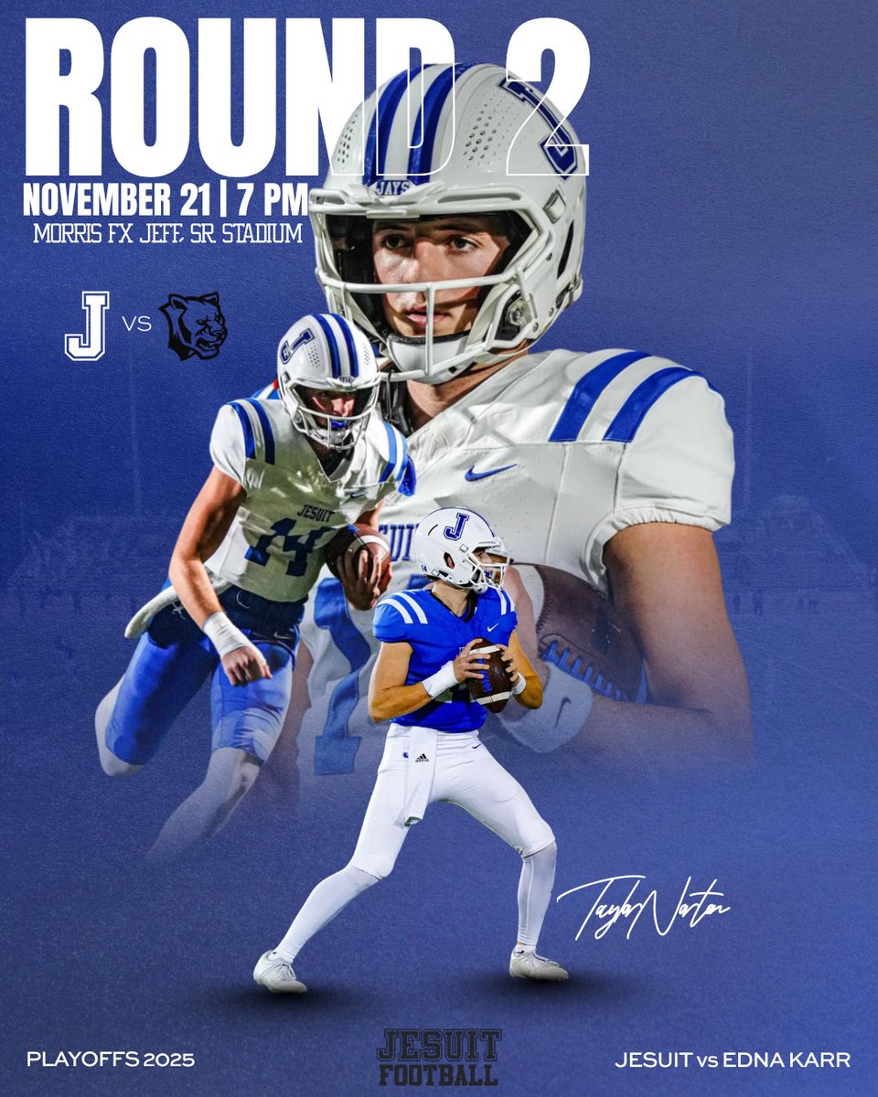 JesuitNOLA Football tweet media