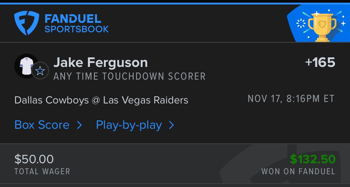 PrecisionSlips's tweet image. We have been spot on with the anytime TD props 🎯

🏈📊📈 - @yourlinemate 

Hit the follow button for today’s #POTD and a #TNF prop for free right here on the timeline and a chance to win FREE access to our discord.🫡