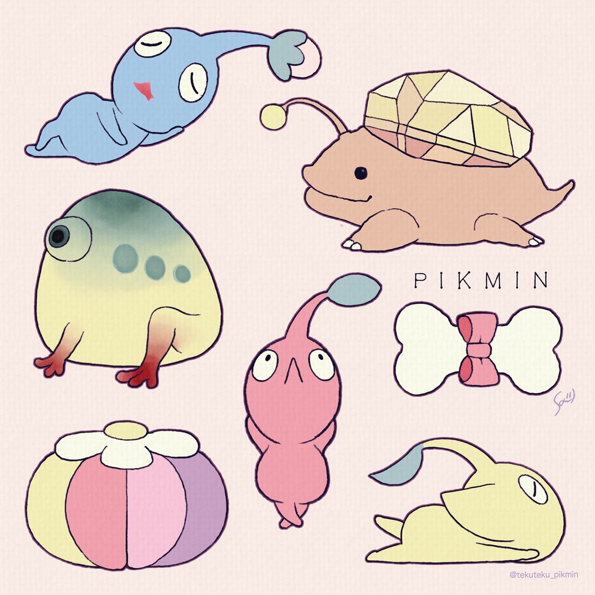 tekuteku_pikmin's tweet image. ＰＩＫＭＩＮ

#ピクミン4   #pikmin4