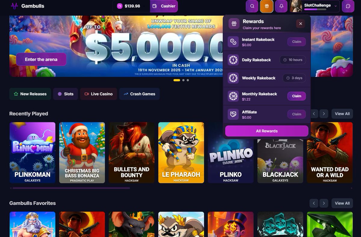 gambulls's tweet image. Dropped some UI updates to Gambulls today, just wanted to let you know