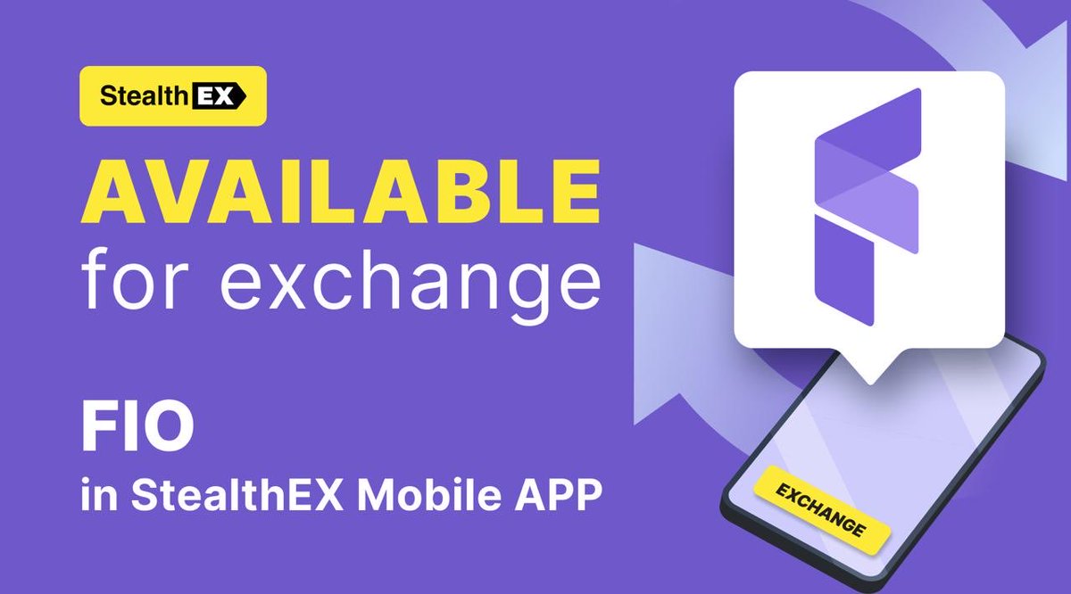 StealthEX_io's tweet image. 🪩Upgrade your digital identity for the decentralized era 

Powered by L1 DPoS FIO Chain, @joinFIO offers human-readable crypto usernames, secure payments and Web3 social identity 🚹

➡️Swap $FIO now on StealthEX stealthex.io/?to=fio
📲Get the App bit.ly/3Dsuh4G…