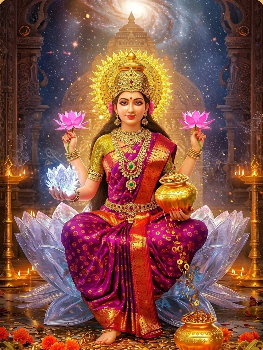desikishu's tweet photo. माता लक्ष्मी सभी लोगों पर अपनी कृपा बनाएं रखें 

जय माता लक्ष्मी https://t.co/CuQPjlxV71