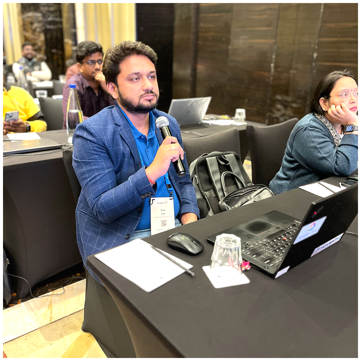 Site24x7's tweet image. The ManageEngine #FSOWorkshop is buzzing as sessions on #networkmonitoring, #APM, and #digitalexperience monitoring are underway.
Participants are getting a closer look at how these capabilities come together to deliver end-to-end performance insight.

#site24x7 #manageengine