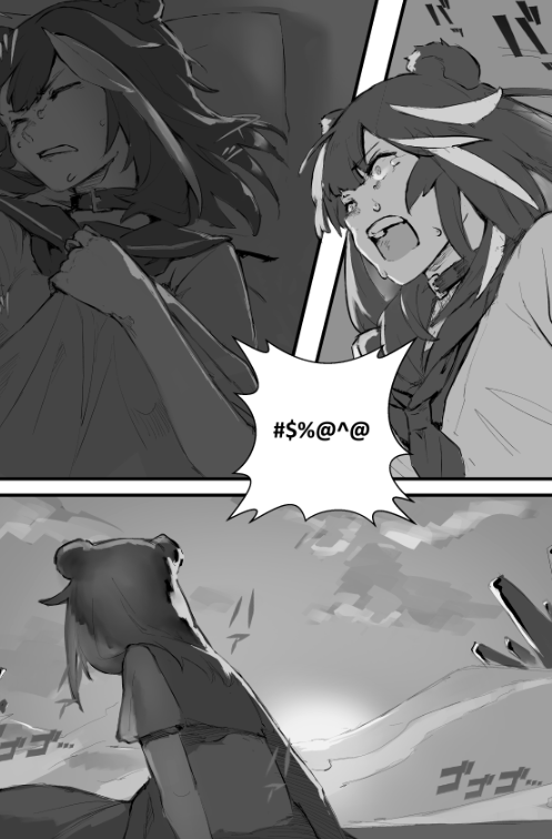 Jumping in and out of my project has been a troublesome for making consistent work.
I forgot what style I was going for and it looks really weird...