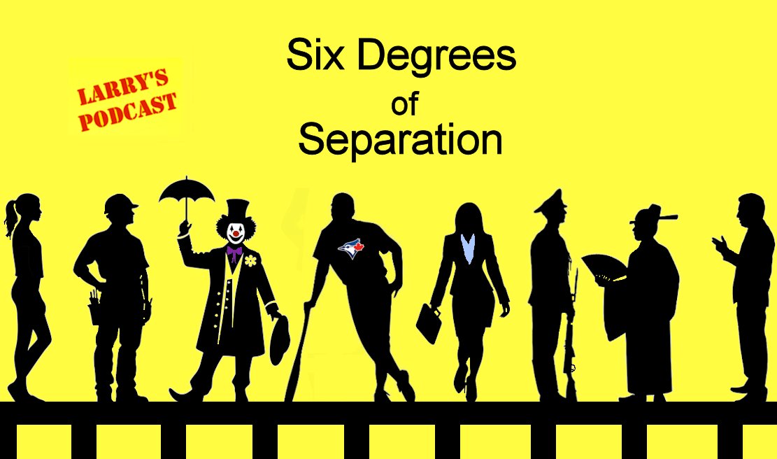 This week's podcast:  A look at the old Six Degrees notion. Does it still work?  Here's a link.  podcasts.apple.com/ca/podcast/lat…