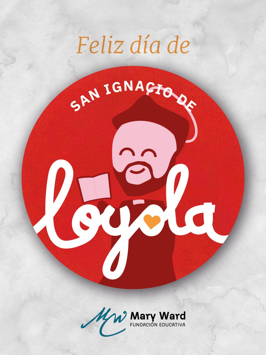 ❤️¡Hoy celebramos el día de San Ignacio de Loyola!

“En todo, amar y servir”.

San Ignacio tenía claro que ser todo para todos significa amar desde el servicio a los demás, partiéndose y repartiéndose por los que más lo necesitan.

¡Feliz día!

<a href="/femaryward/">Fundación Educativa Mary Ward</a>