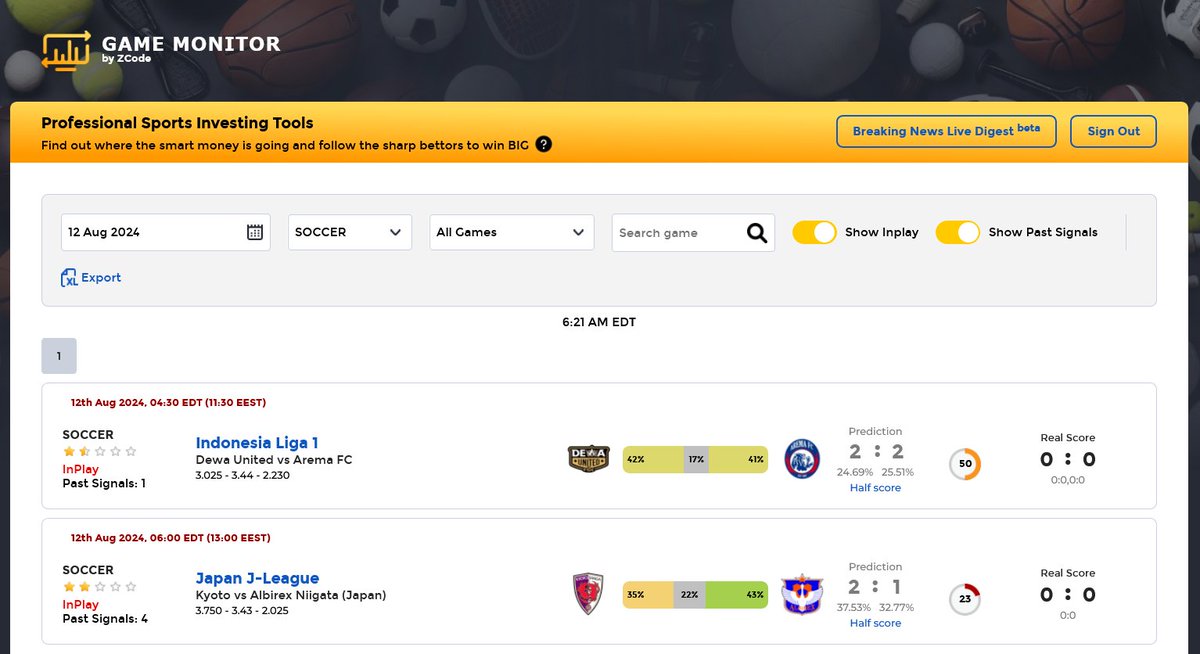 ZcodeAI's tweet image. 🎉 Ever wondered how to WIN BIG in sports betting?

Discover Zcode System&apos;s toolkit for free and unlock secrets pros don&apos;t want you to know!

🏆📈 zcodesystem.com/game_monitor/

#SportsBetting #WinBig