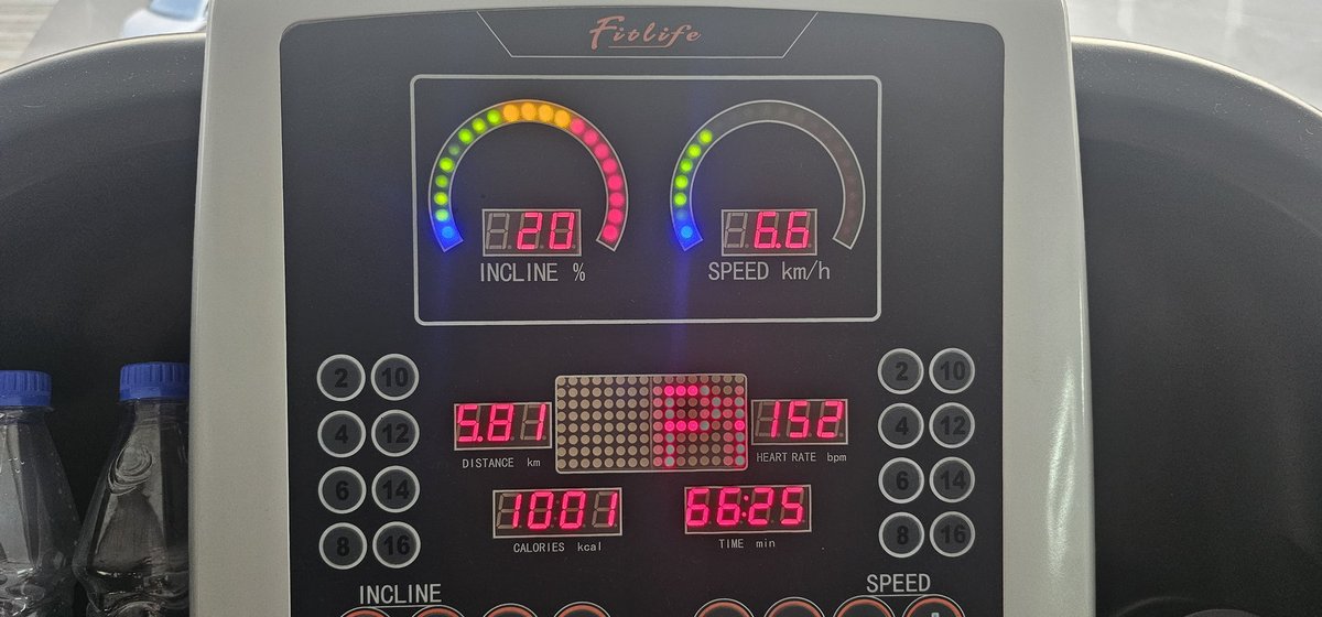 Кардиоча. Тренировка йўқ кунлари зўр кетади. Лекин Нурбек айтганидек диета ва уйқу энг асосийси. Невараларимни "тестестеронинг доим нормал бўлсин" деб дуо қиламан ҳали😂