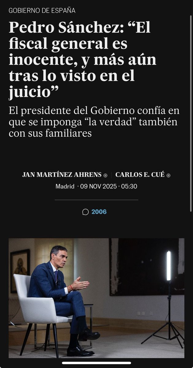 Ni dos semanas ha durado la última mentira de Sánchez
