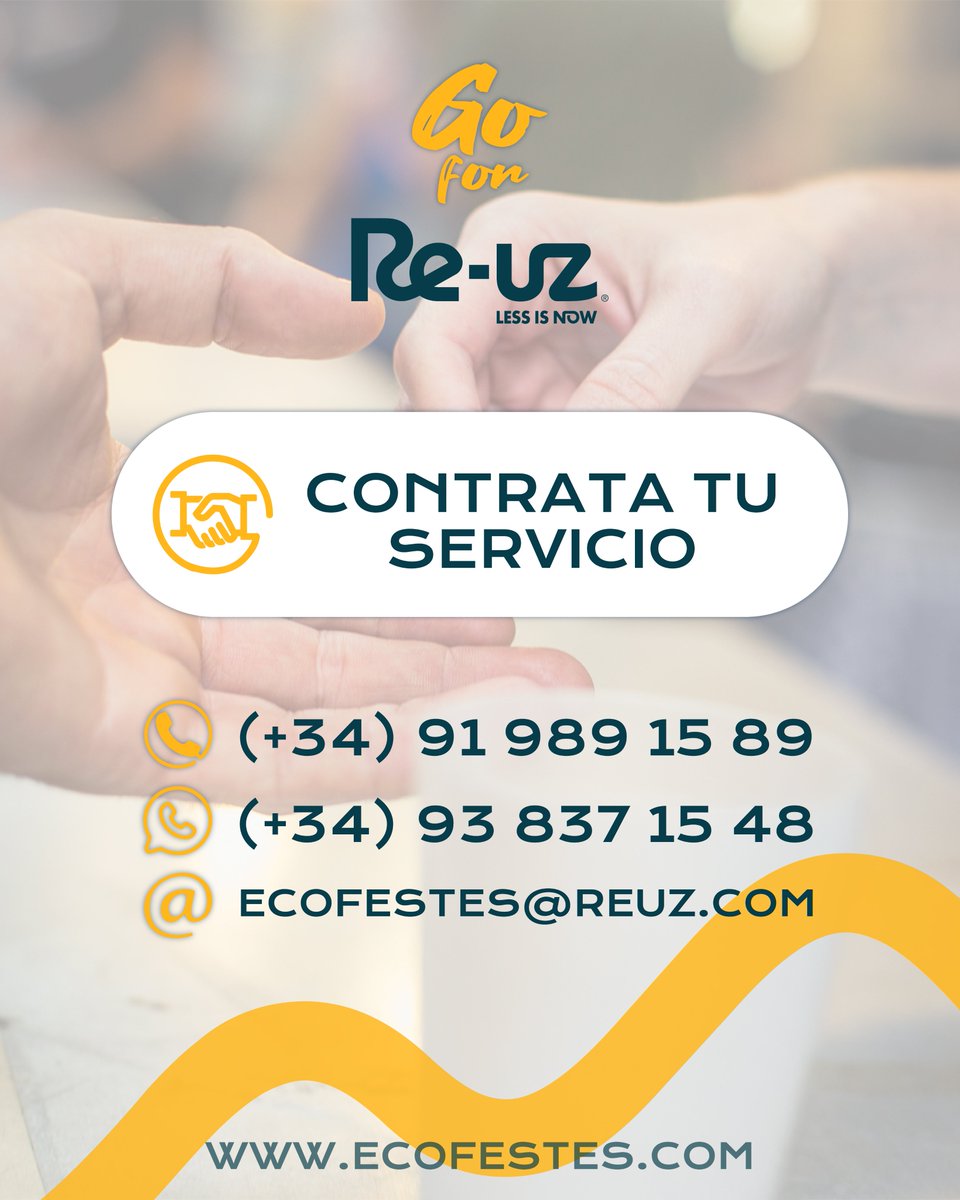 En Re-uz, nuestros equipos se encargan de la entrega, recogida, lavado e almacenamiento de la vajilla reutilizable de alquiler para todo tipo de eventos. 

Un ciclo completo sin residuos♻️
ecofestes.com