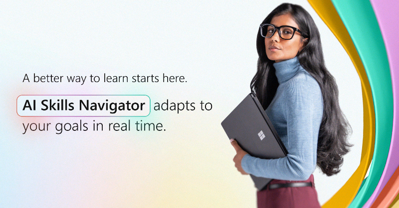 MicrosoftLearn's tweet photo. AI Skills Navigator is an agentic learning space, bringing together AI-powered skilling experiences and credentials that help individuals build career skills and organizations worldwide accelerate their business.
Explore more and enhance your skilling experience today!
