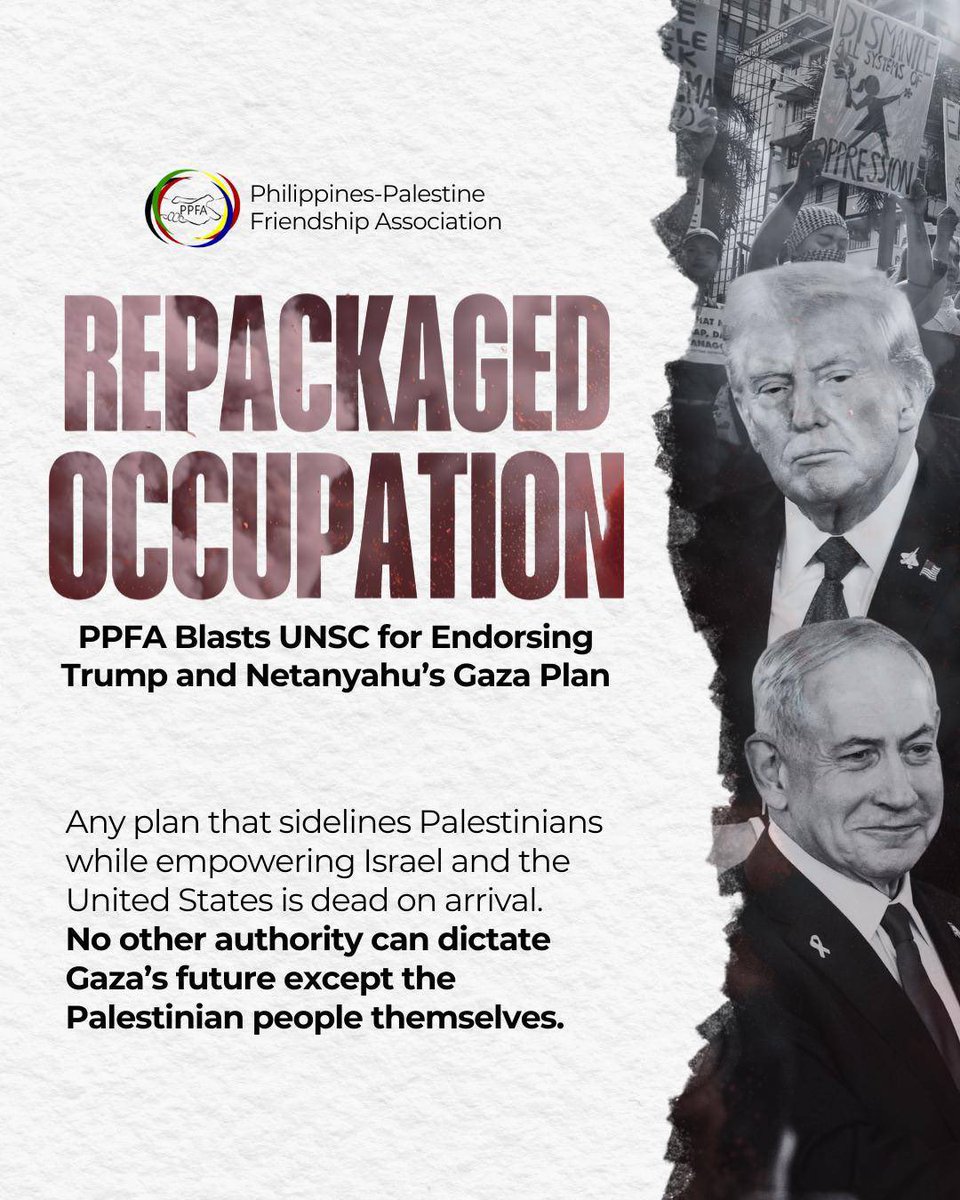 Philippines-Palestine Friendship Association tweet media