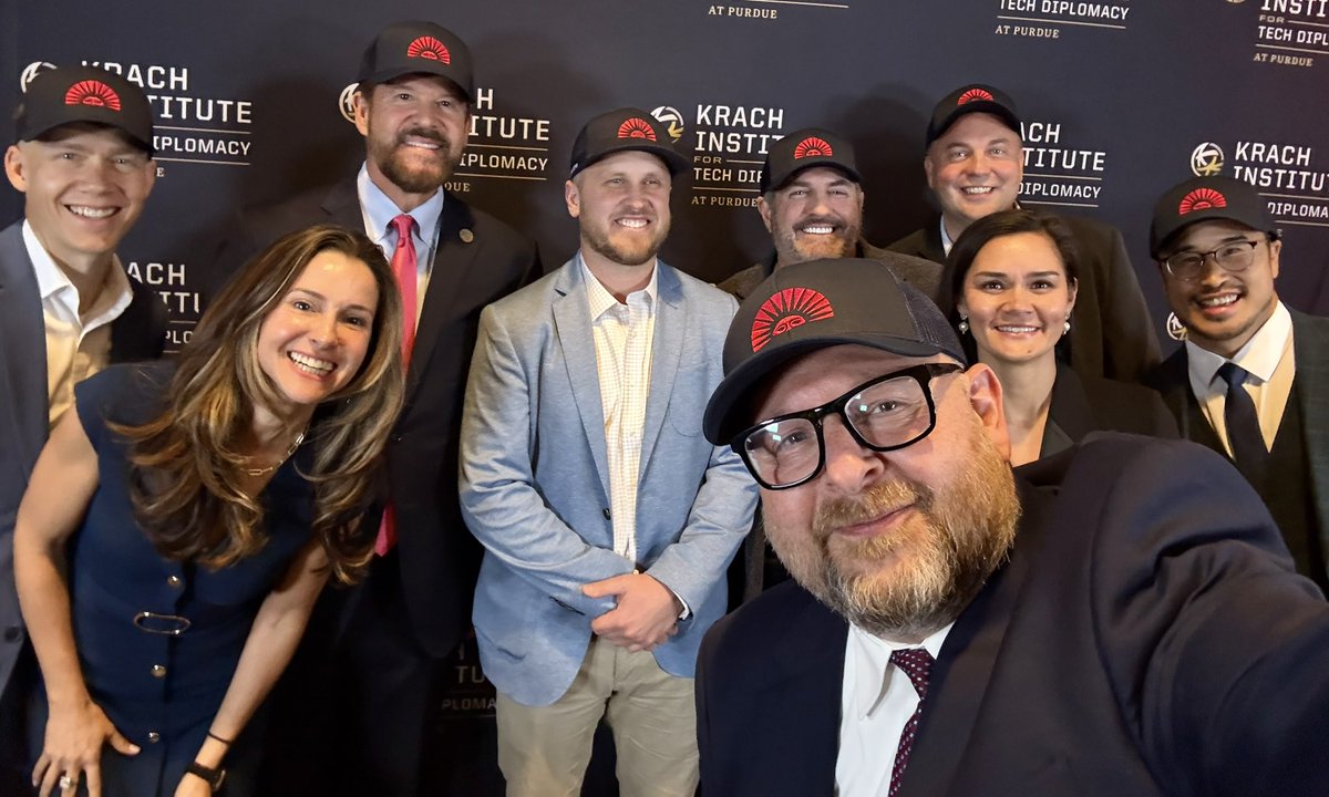 MessageFromLen's tweet image. Next year, America turns 250. No one is more synonymous with the American spirit than our first hero, George Washington. 

@AngelStudiosInc and the film’s producers joined the Krach Institute for @TechDiplomacy at Purdue’s #TrustedTechSummit to screen the teaser for “Young…