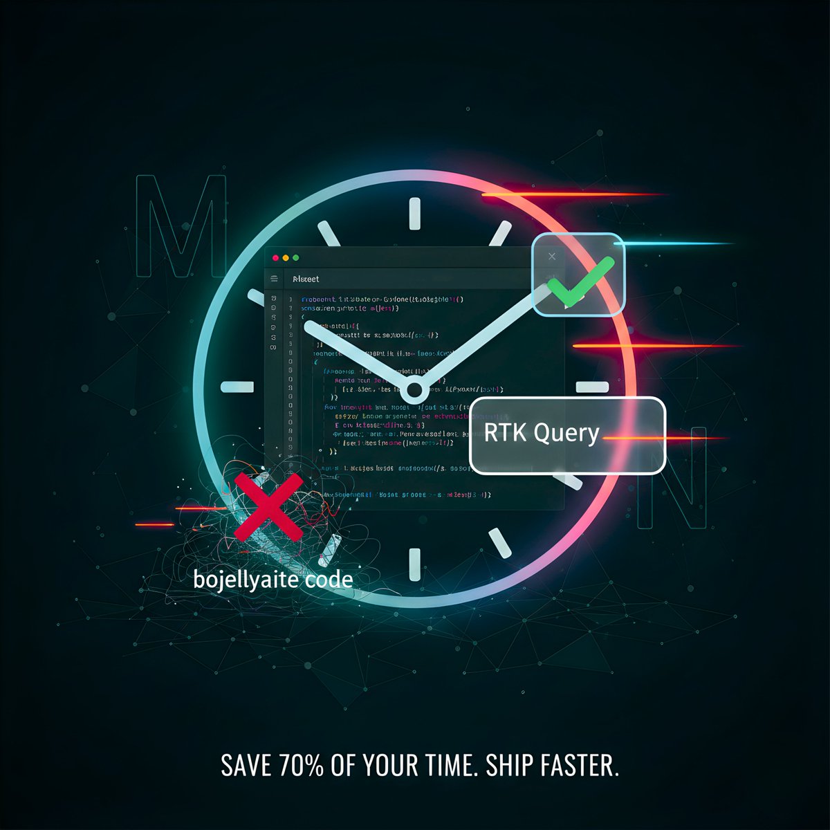 SoyebArafat's tweet image. Biggest MERN time-saver in 2025? 🤯 Still writing fetch + Redux thunks? RTK Query kills 70% boilerplate. Auto-caching, type-safe, magic.
Stop suffering. Ship faster.
MERN devs — your top time-saver hack? 👇
#MERN #ReactJS #RTKQuery #WebDev