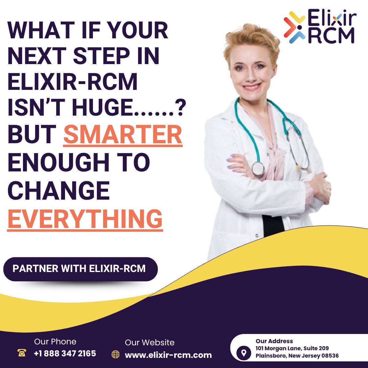 ElixirRcm's tweet image. Its not the huge changes but a small, well-placed adjustment where every step is intentional that could result change your whole RCM and your revenue path
#RCMImprovement #HealthcareFinance #HomeHealthRCM #RevenuePerformance #Leadership #HealthcareExcellence  #NewBeginnings