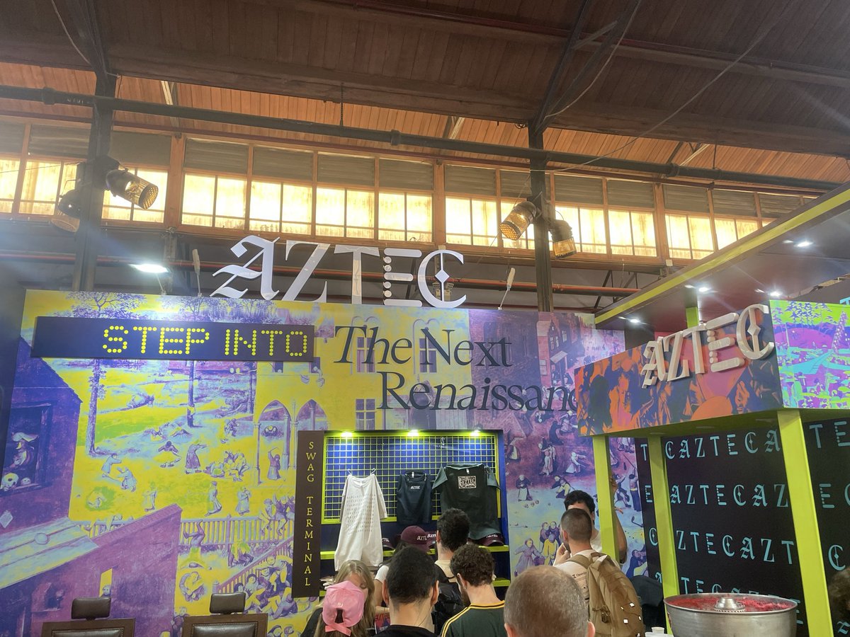 federras's tweet photo. Aztec en devconnect 2025 bs as https://t.co/gdwWcif79B