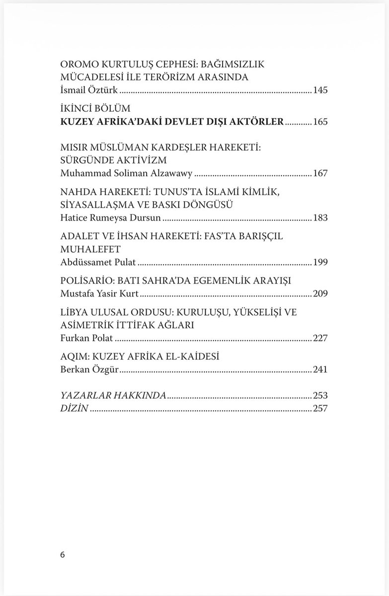 Enstitümüz hocalarından Prof. Kemal İnat ve Dr. Öğr. Üyesi Talha İsmail Duman editörlüğünde, SAÜ Afrika Araştırmaları Programı @sauafrika’nın katkılarıyla hazırlanan Afrika’da Devlet Dışı Aktörler Yıllığı yayımlandı.