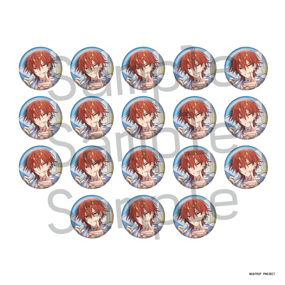 18TRIP＊グッズまとめ 18TRIP」より、私服イラストやロゴを使用した各種商品が発売決定