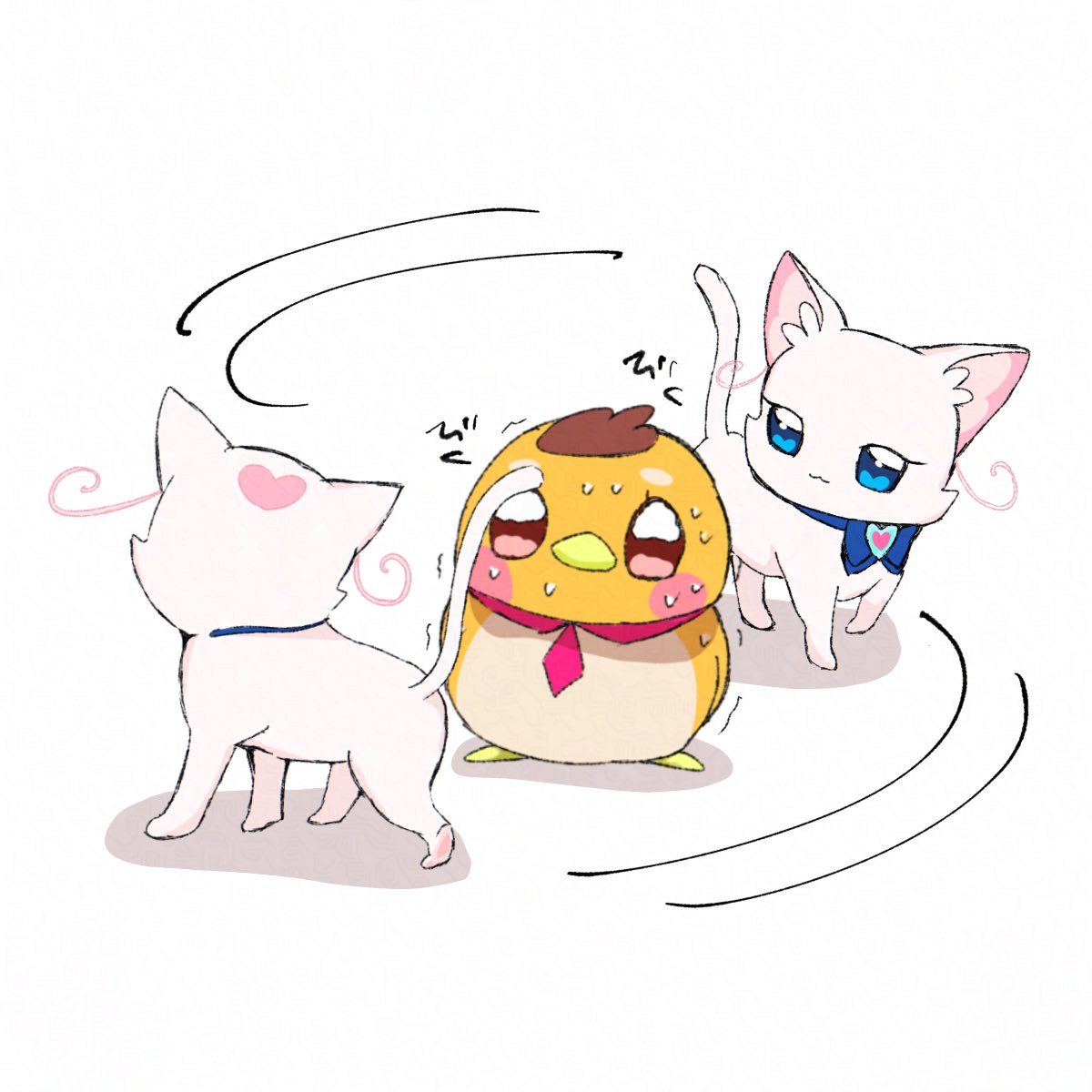 pquppqupchan's tweet image. 興味津々❄️🐥