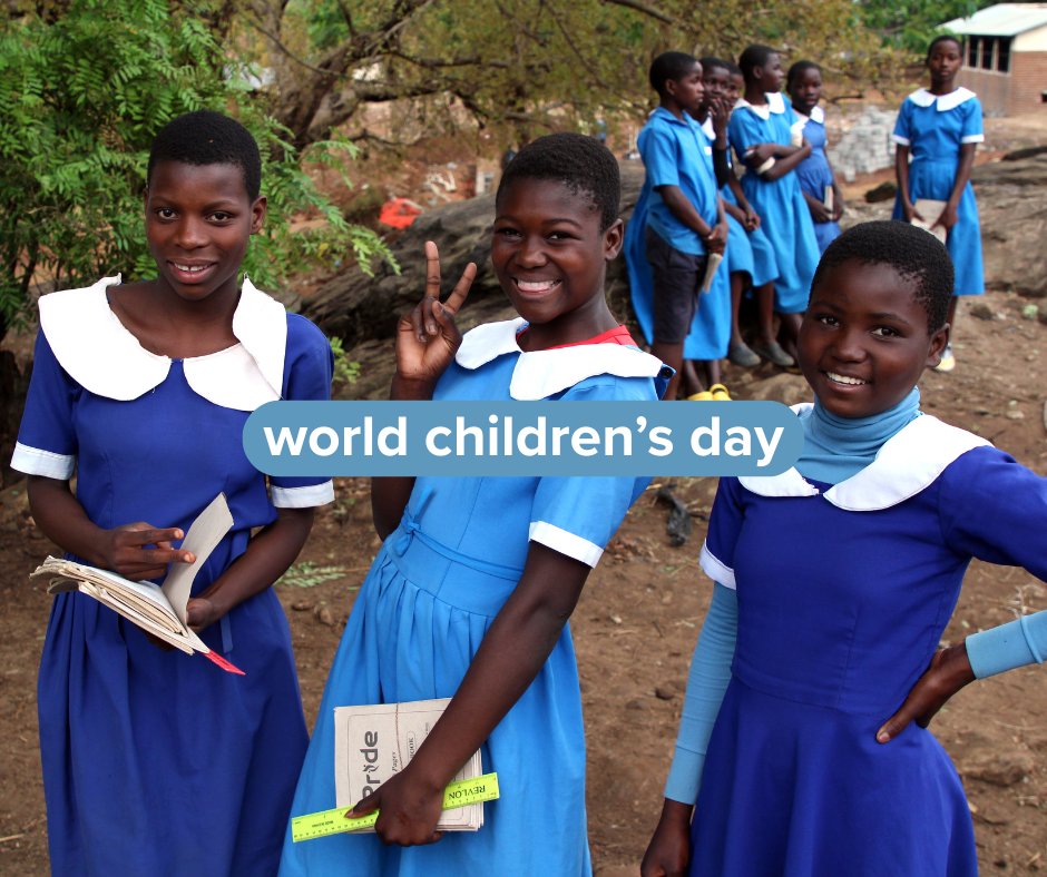 Camfed's tweet image. #WorldChildrensDay is the perfect reminder that ALL children should have access to quality education in a safe environment. 🎗️🌟

Girls are often the first to be excluded, but #NowIsTheTime to change that!

Repost if you're with us! ❤️

#GivingSeason2025 #ItsTime #GirlsEducation