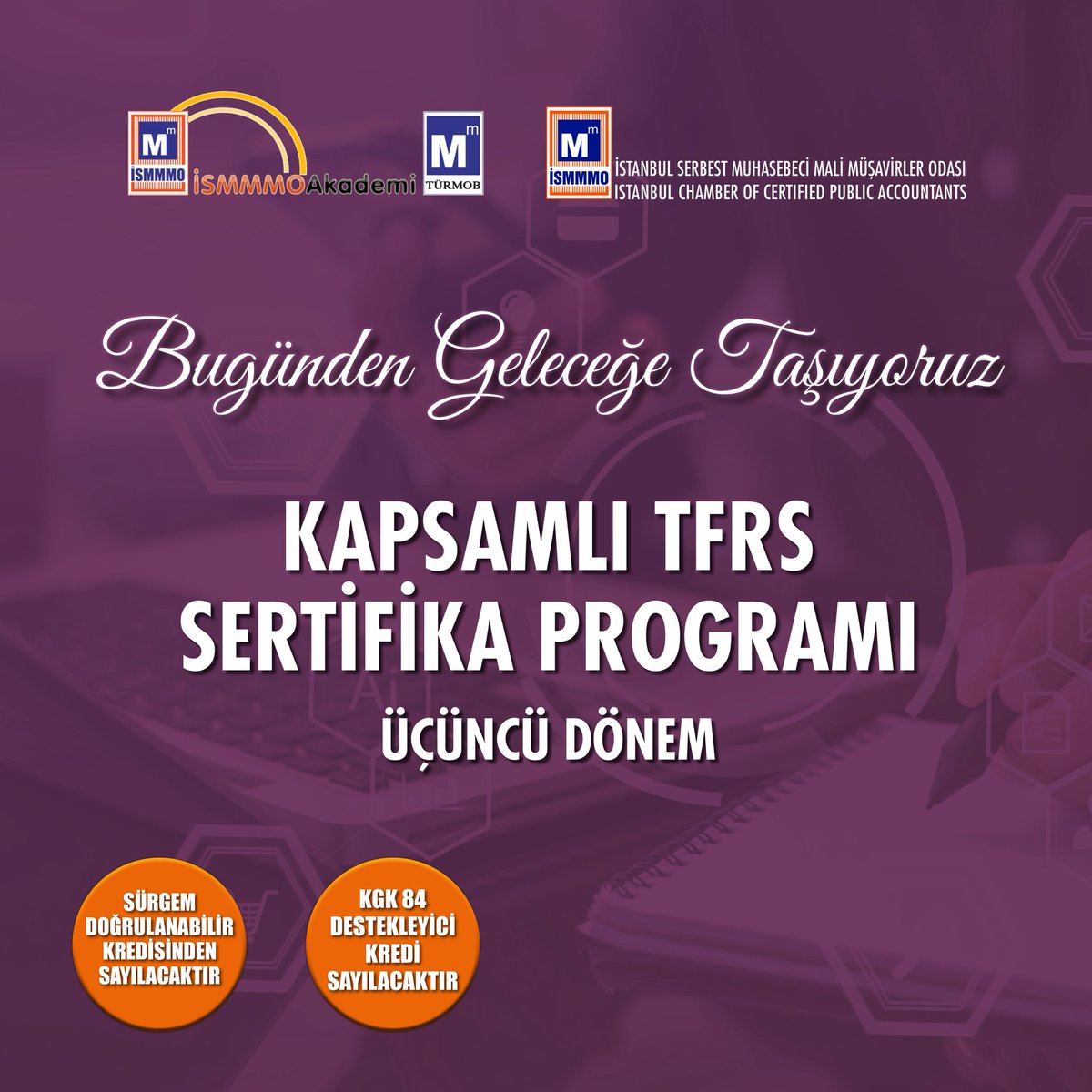 ISMMMODASI's tweet image. Finansal raporlamada yetkinliğinizi artırmak, güçlü bir uzmanlık kazanmak istiyorsanız; KGK Destekleyici Kredisinden ve SÜRGEM Temel Eğitim Kredisinden yararlanabileceğiniz Kapsamlı TFRS Eğitimimize kayıt için son 2 gün! Detaylı bilgi için tıklayınız. ow.ly/1QZK50XuEF0