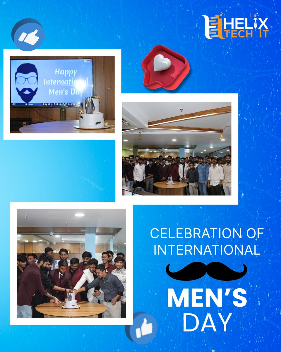 HelixTechIT's tweet image. Yesterday at Helix Tech IT Services, we celebrated International Men’s Day with laughter and a whole lot of good vibes. 

Cheers to great work and even greater people!

#internationalmensday #mensday2025 #helixtechit #workculture #employeewellbeing #employeeappreciation