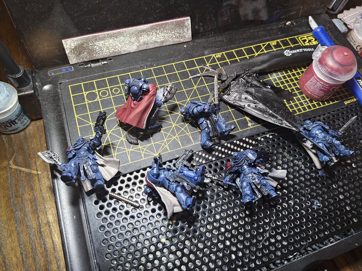 慣れなのか

ウルマリだけ塗る速度速い気がする
他のアーミーの塗装ぜんぜん進まんのに