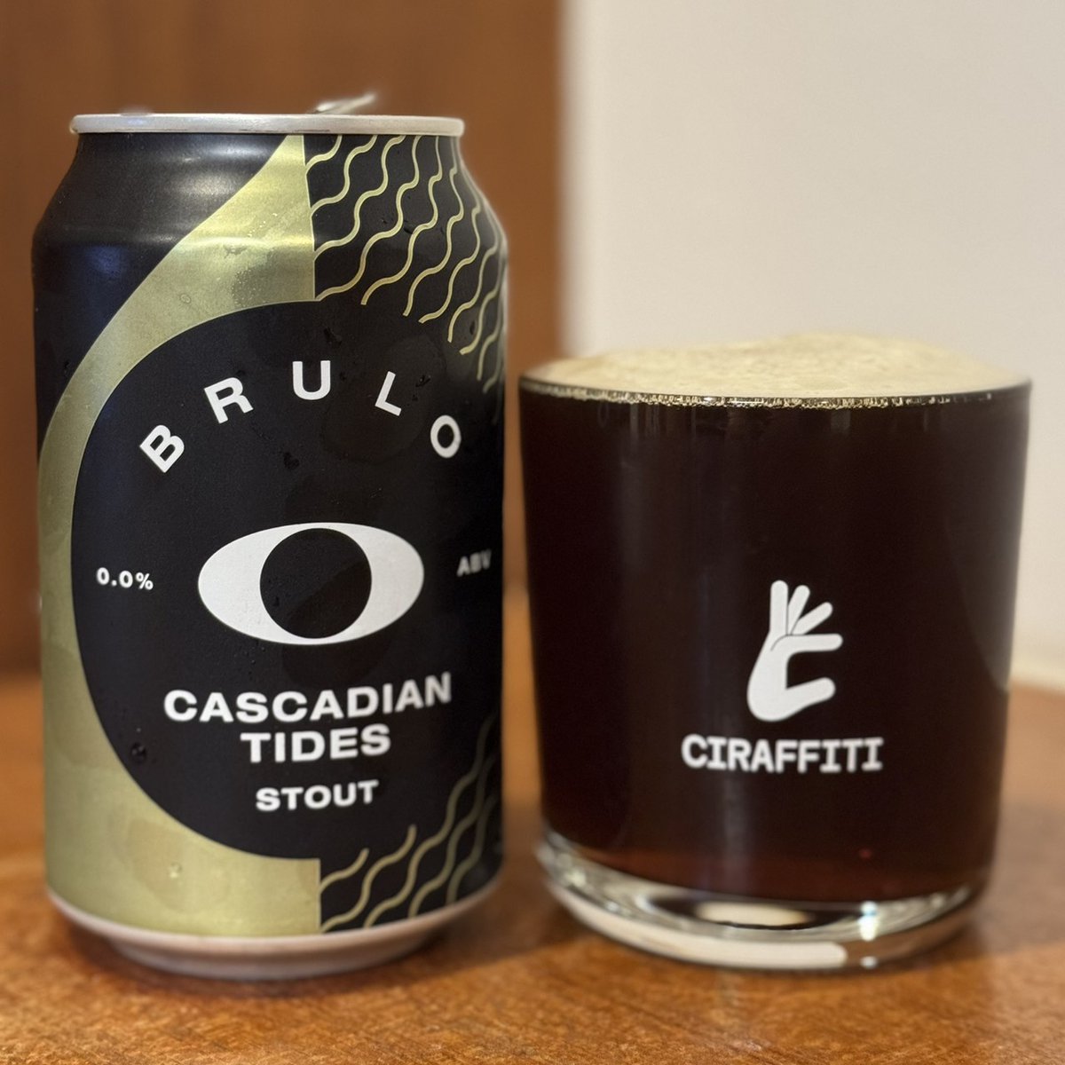 k97025's tweet photo. #NonAlcoholBeer
#BRULO
#Stout
#DryHoppedStout https://t.co/7DXqLbO83w