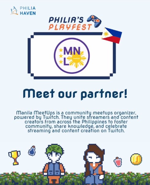 We've partnered with <a href="/philiasplayfest/">Philia’s Playfest</a> to support children in need!

Sign up to be a partnered streamer or donate here: linktr.ee/philias_playfe…