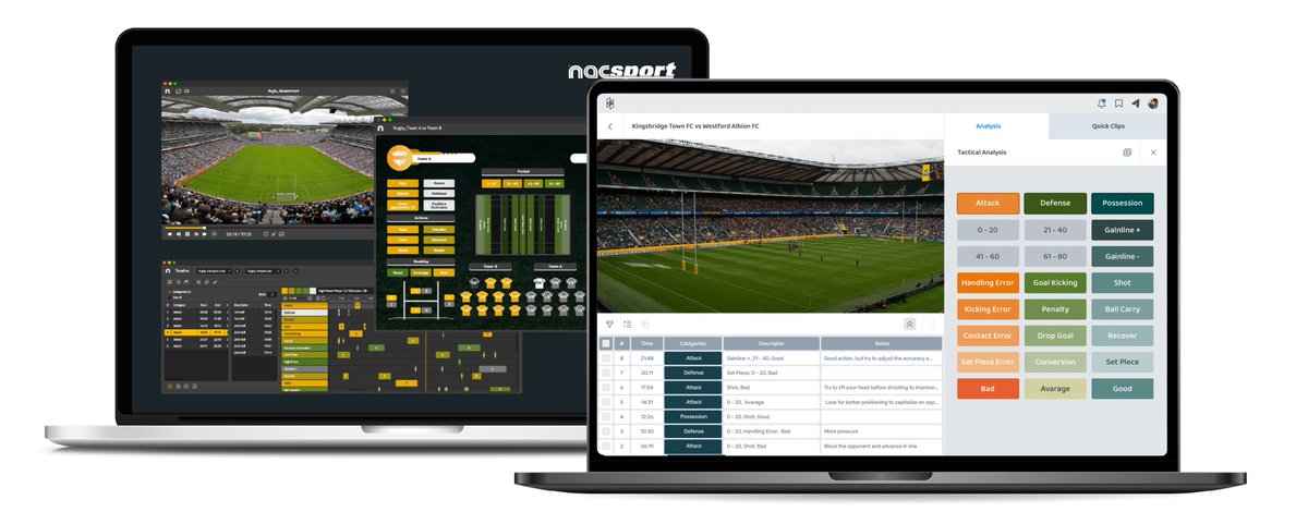 Nacsport's tweet image. 🏉Nacsport is the perfect tool for #rugby #performanceanalysis.

A full 360º suite of tools that is guaranteed to give you insights into the game and improve your team&apos;s performance.

Check out our dedicated rugby landing page for more info:

nacsport.com/en-gb/rugby-vi…