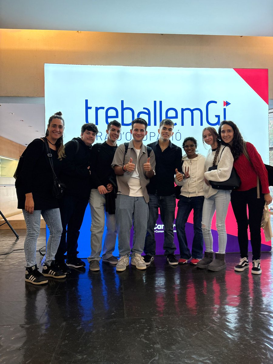 Els alumnes d’IFE visiten la Fira d’Ocupació de Girona 🍽️✨ agora.xtec.cat/iesramoncoll/g…