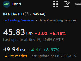 Fr22da's tweet image. $IREN Technical Analysis: Computing Power Transformation

The current downtrend has ended and a breakout has occurred, but further declines are expected. A rebound is anticipated soon.

#HighPerformanceComputing #AIInfrastructure #ComputingTransformation #DiversifiedRevenue