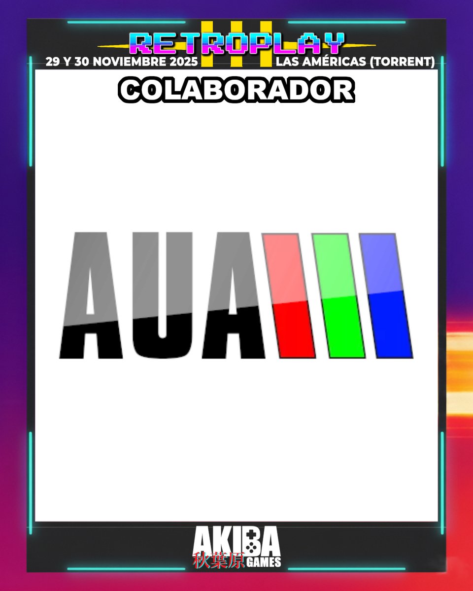 Retroplayinfo's tweet image. Club AUA @auamstrad se une como colaborador a #Retroplay3!
Un referente absoluto en retroinformática y preservación del mundo Amstrad.

📍 29–30 nov · CC Las Américas (Torrent)
🎟️ Entrada gratuita

¿Tu primer Amstrad fue un CPC, un PCW o un GX4000? 👇
#Amstrad #Retrocomputing