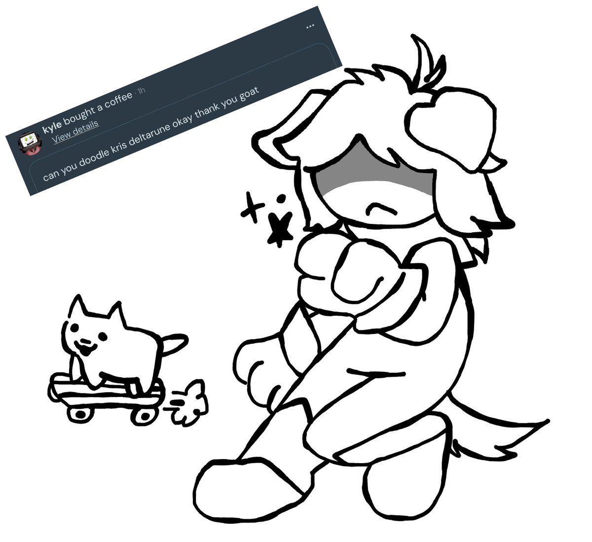 lizard_scales's tweet image. ko-fi.com/lizard_scales
Doing doodle requests again! Send me 5 dollars and I&apos;ll doodle you anything as long as it isn&apos;t too complex or makes me uncomfortable!!