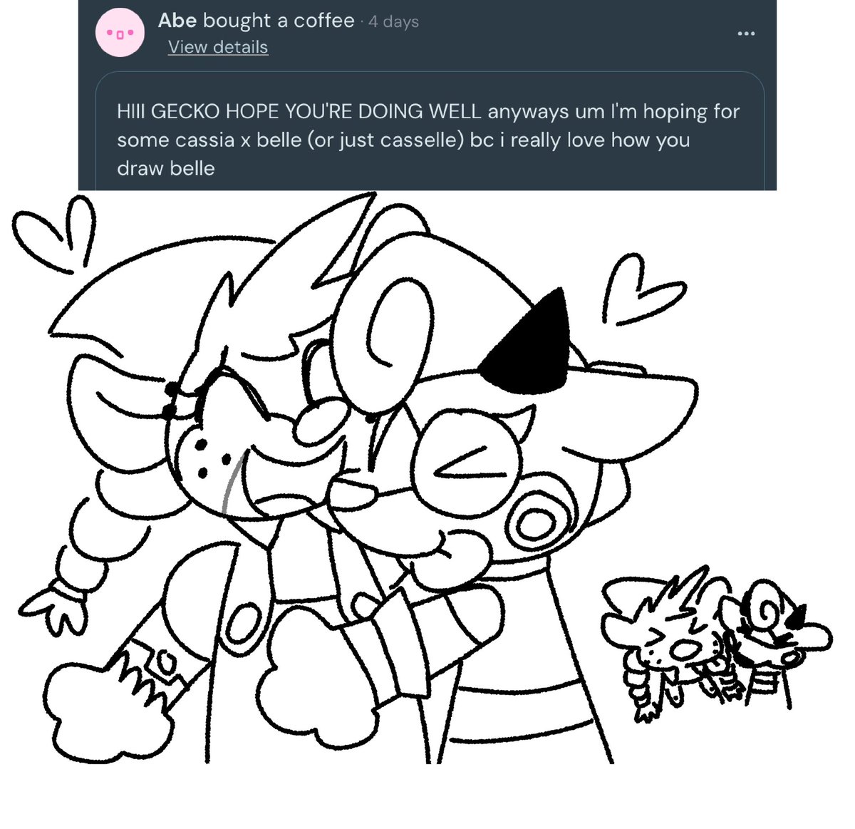 lizard_scales's tweet image. ko-fi.com/lizard_scales
Doing doodle requests again! Send me 5 dollars and I&apos;ll doodle you anything as long as it isn&apos;t too complex or makes me uncomfortable!!