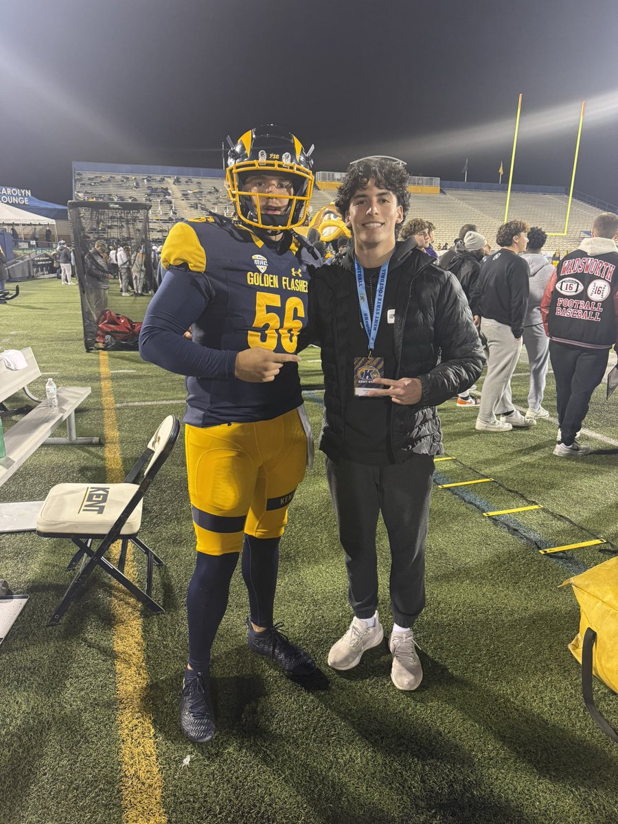 julien_mazz's tweet image. I had a great gameday visit yesterday at @KentStFootball . Thank you @CoachBlake41 and @coachmacarney for having me. Atmosphere at the game was amazing!! 
@HKA_Tanalski @shanee_mc @RedDevilsCLFB @ClarenceDevilFB