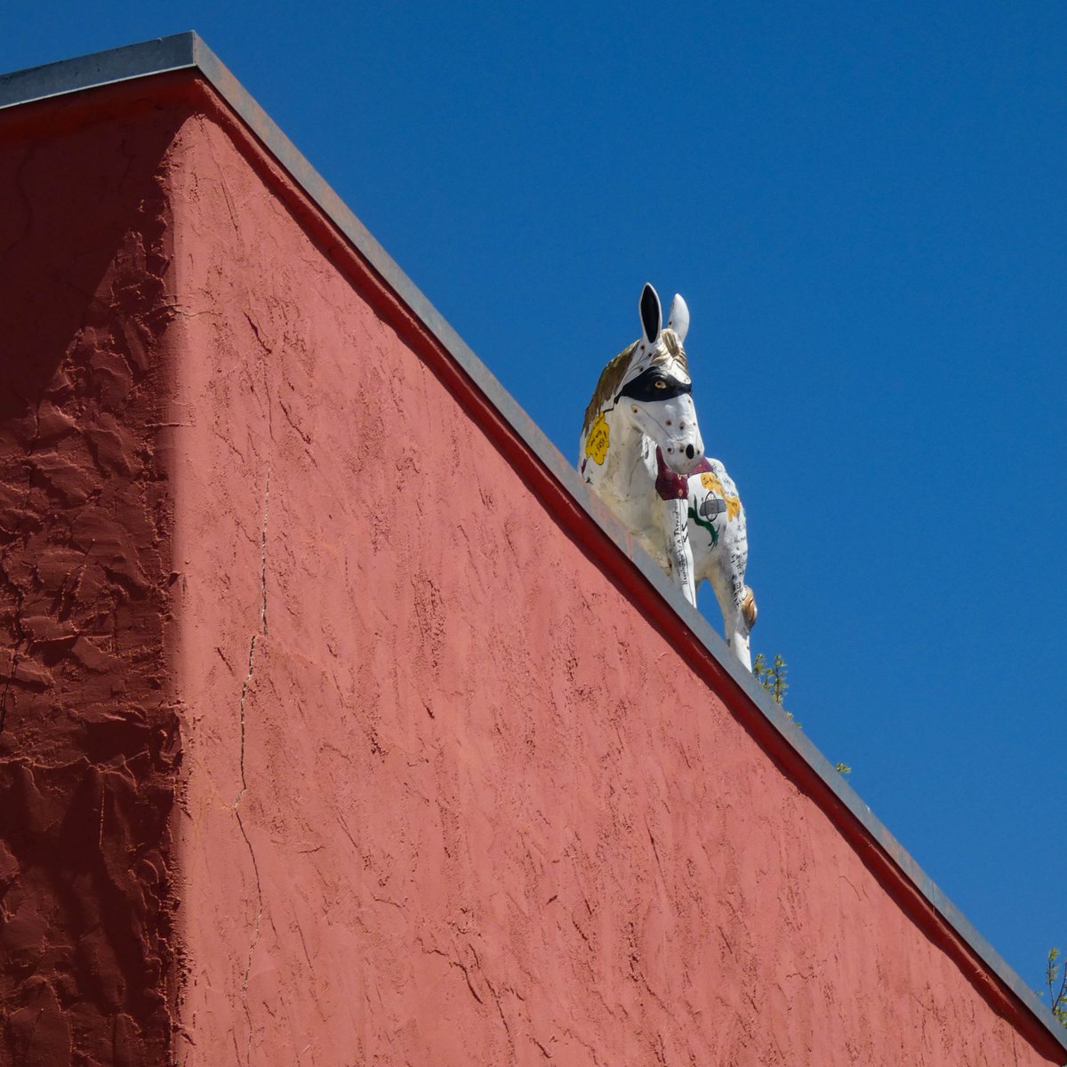 505Nomad's tweet image. Carrizozo is a railroad town in the Tularosa Basin. Founded in 1899, it became a key stop for Lincoln County, which fueled its growth in the early 1900s. &quot;Burro Serenade&quot; began in 2006. Local artists paint aluminum burro statues to fund local animal welfare organizations.