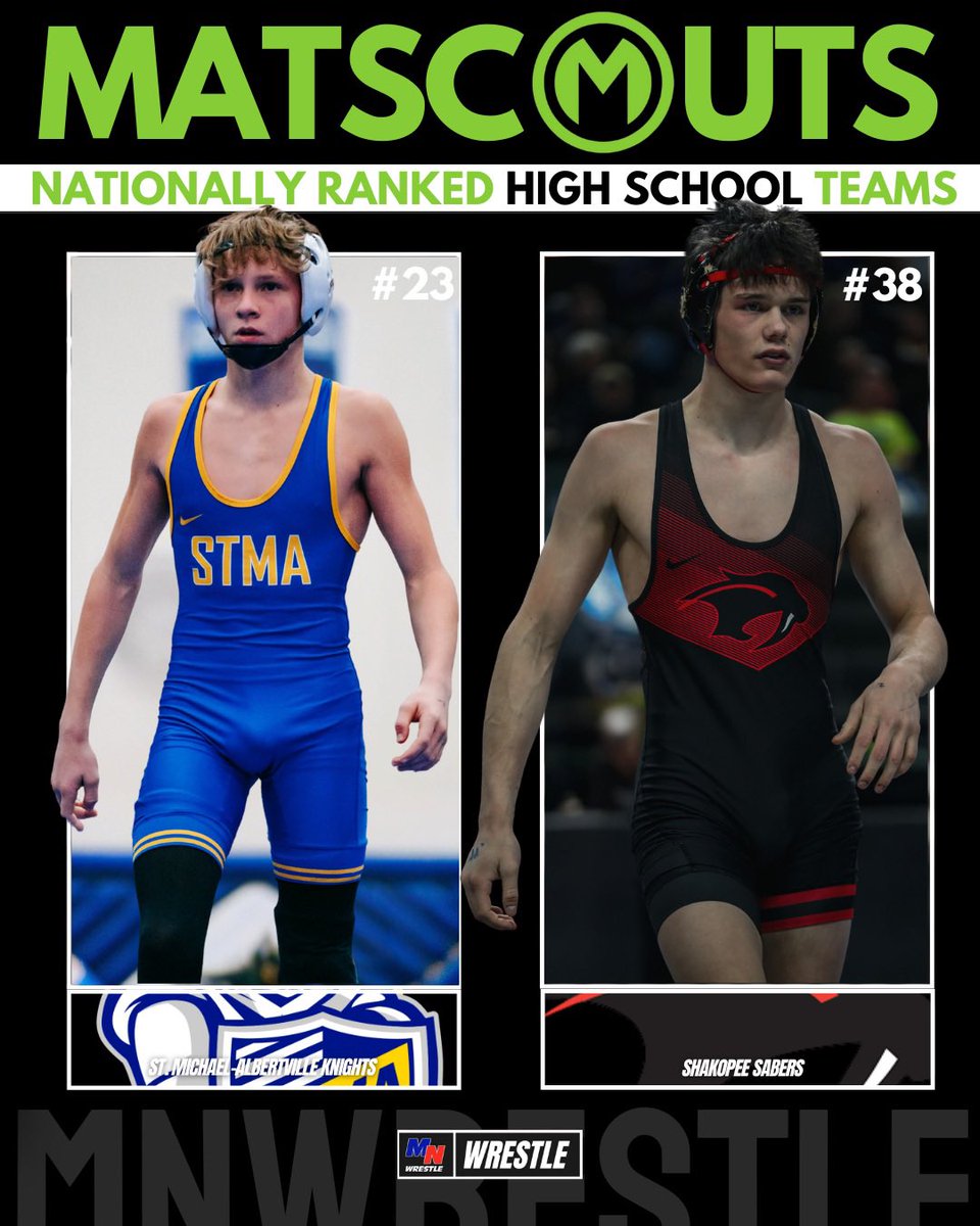 Team National Rankings

St. Michael-Albertville #23 
Shakopee #38