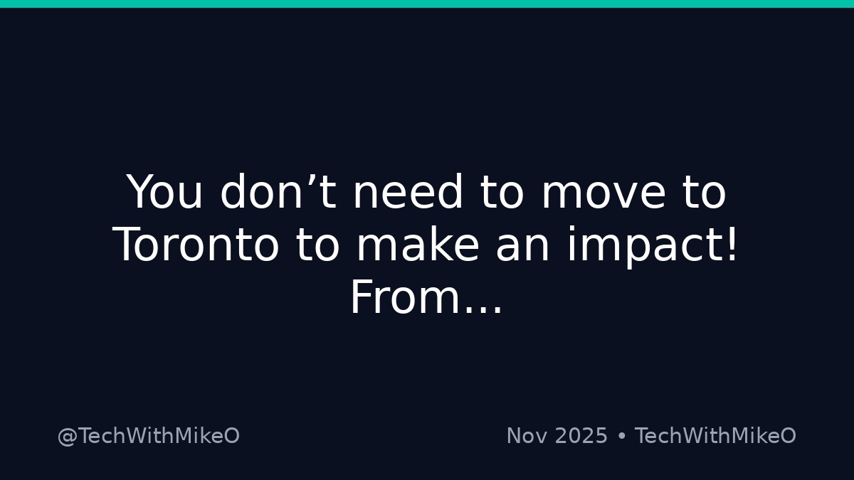 MikeOshadami's tweet image. You don’t need to move to Toronto to make an impact! From Saint John’s vibrant waterfront to Fredericton’s innovation hub and Moncton’s tech scene, New Brunswick is ready to build and sell to the world. Let’s celebrate our local talent and potential! #BuildFromNB #TechN