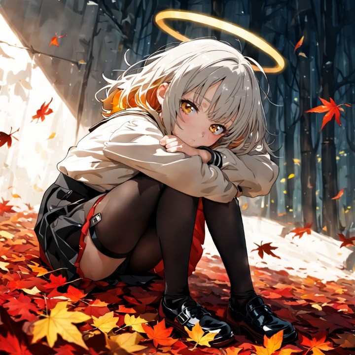 いつもより秋のペースが遅いって？

しょーがないじゃん、どっかで翼 失くしちゃったんだもん

#飛べない秋の精霊