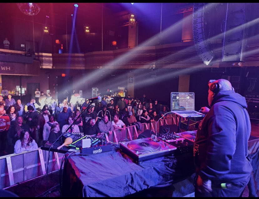 Yes its the <a href="/djchuckchillout/">DJ Chuck Chillout</a> opening up for the iconic rap group <a href="/digableplanets/">Digable Planets</a> at <a href="/WebsterHall/">Webster Hall</a> on NYC