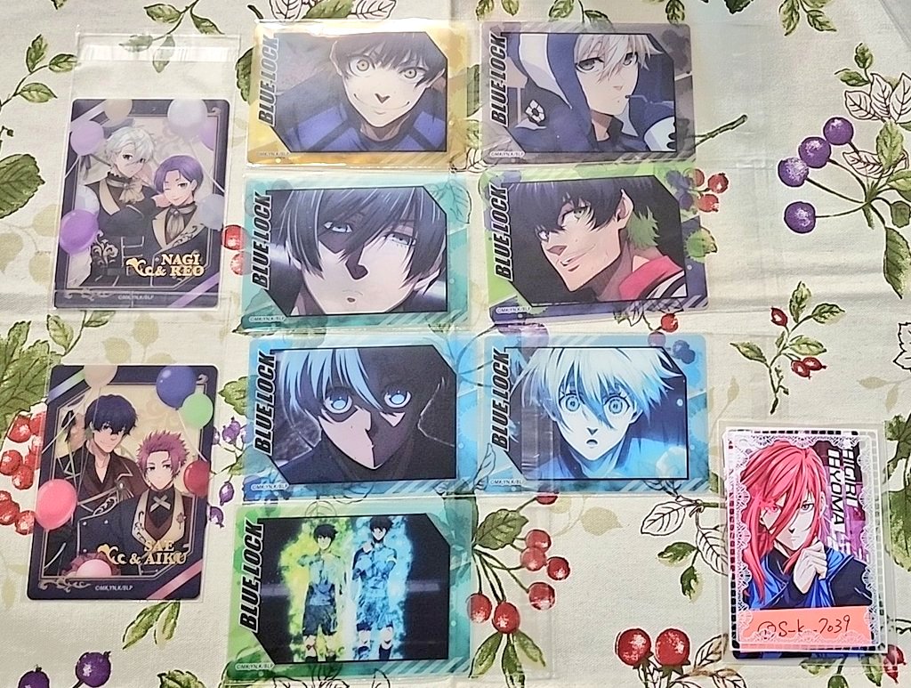 交換】ブルーロック クラックス ふぁぼカ vol.15 譲➜レア)☆凪＆玲王