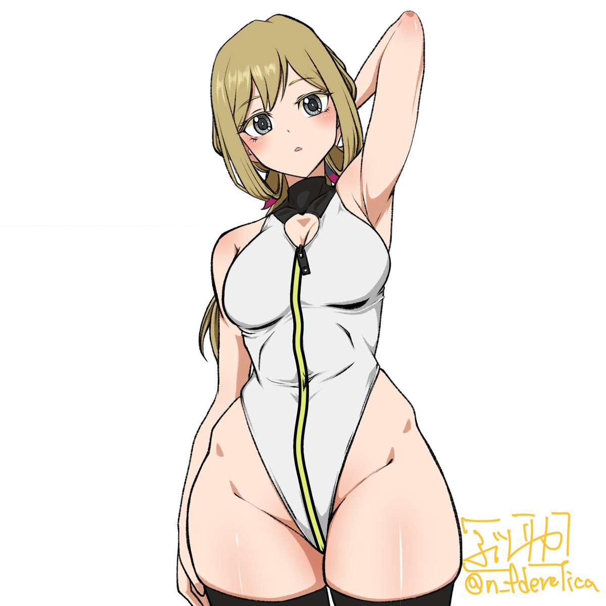 「ムチムチフトモモスキー #いい太ももの日」|ふで@Skeb募集中のイラスト