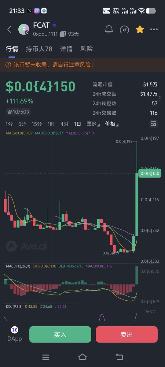 773890597Wenjin's tweet image. 蝴蝶平台OKB链的#FDOG底池到达2000okb市值600万
#FCAT   顶尖叙事   FLAP创始人是榜一，有狗必有猫

0xdda13af495ff79aa0f9082dff16217e29ded1111