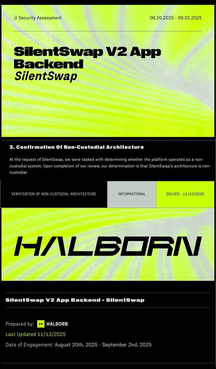 Beast mode ON ✅

<a href="/SilentSwap/">SilentSwap.com ™</a> part of the <a href="/Squid_Grow/">SquidGrow ®</a> ecosystem

Pair this with an already completed perpetual exchange SGX

Think revenue shares 👀 

The party is just getting started