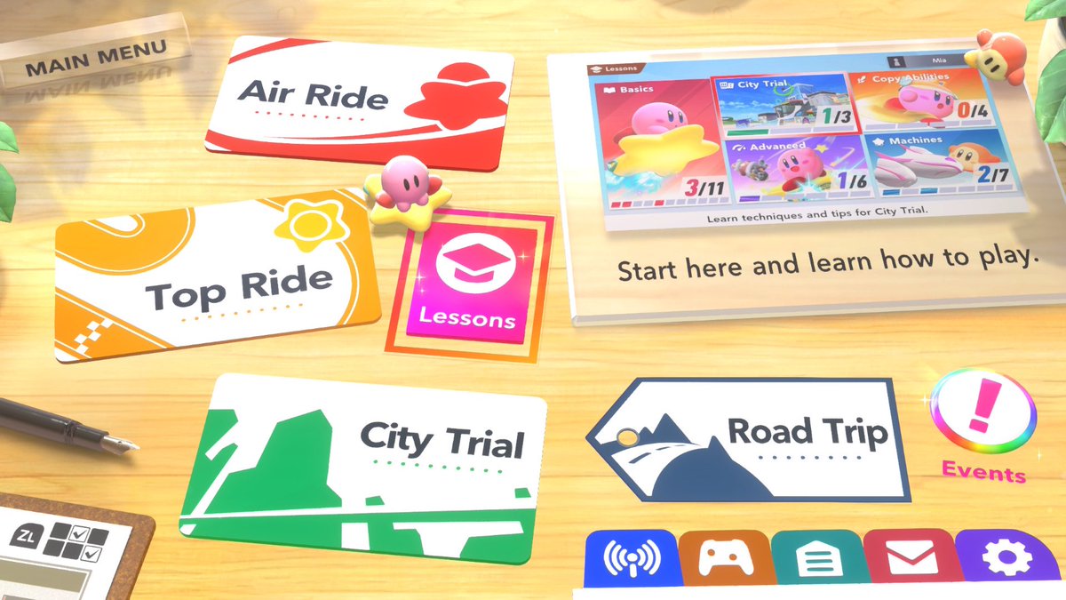 yokoyon_m4's tweet image. Switch2多言語版でエアライダー
英語(米国)設定で&quot;Kirby Air Riders&quot;を少し覗いてみる
例えばウエライドは&quot;Top Ride(トップライド)&quot;と翻訳されているね